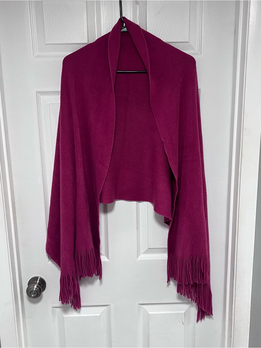 Women's Magenta Shawl Very Soft